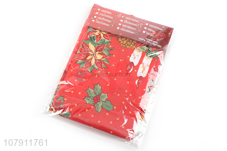 Popular Christmas Table Decoration Table Cloth Table Cover