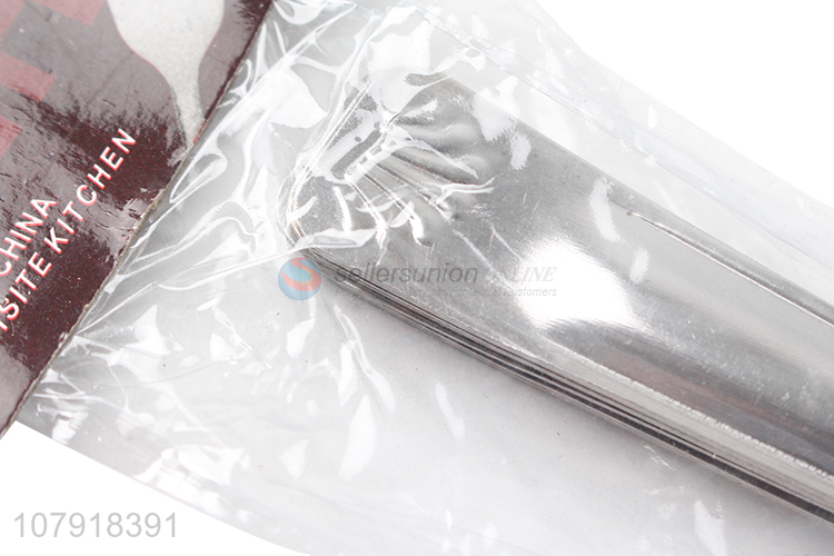 Wholesale silver stainless steel eating spoon universal tableware