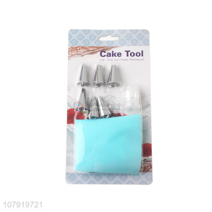 Best Sale Cake Pastry Bag With Cake Icing Nozzles And Converter Set