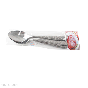 China manufacturer restaurant hotel stainless steel table spoon metal spoons