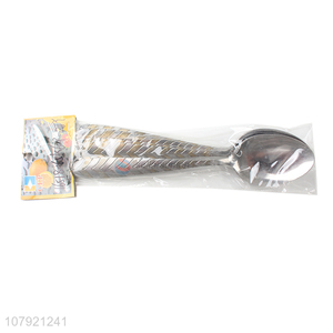 Recent product reusable stainless steel metal dinner table spoon wholesale