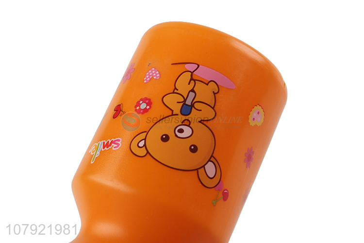 New products orange cartoon gourd drinking cup for children