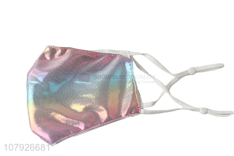 Fashion design gradient color elastic protective mask for sale