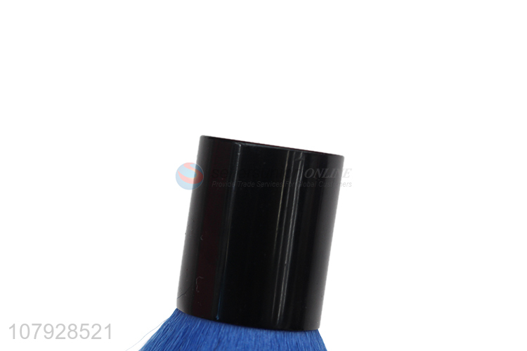 Good wholesale price black short handle loose powder brush for women