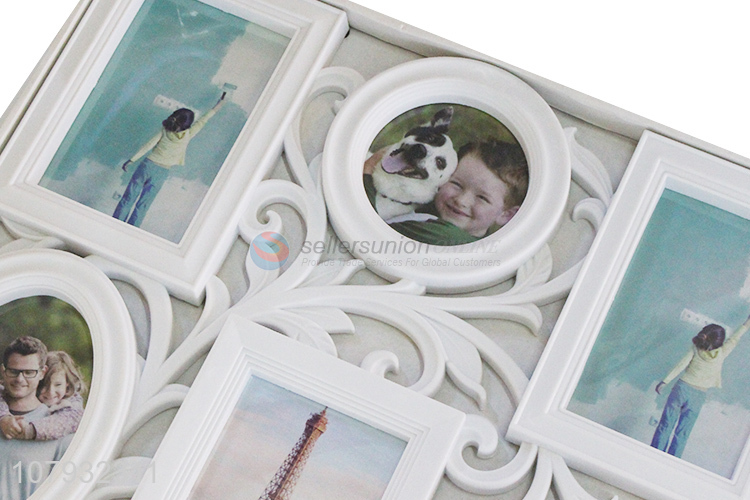 Low price plastic home decoration combination photo frame for sale