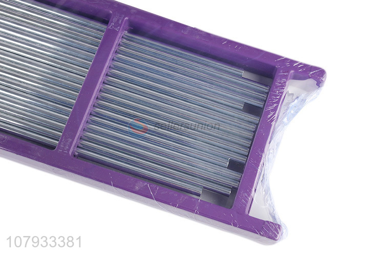 Low price purple aluminum tube assembly shoe rack for dormitory wholesale
