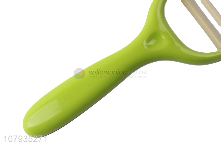 Wholesale Kitchen Gadget Plastic Handle Fruit Peeler Potato Peeler