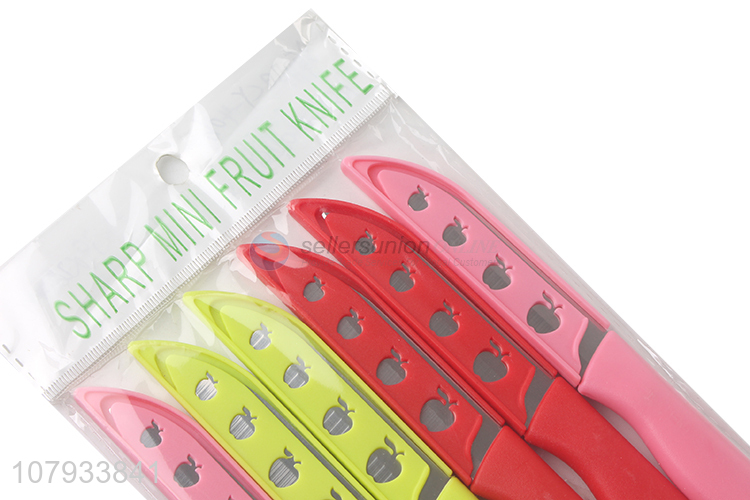 Best Sale 6 Pieces Fruit Knife Portable Multipurpose Knife Set