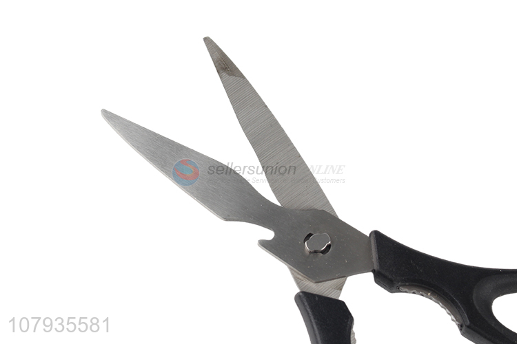 China supplier heavy duty stainless steel kitchen shears scissors chicken bones scissors