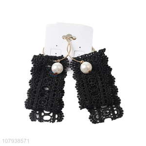 Fashion products black women tassel earrings with pearl for sale