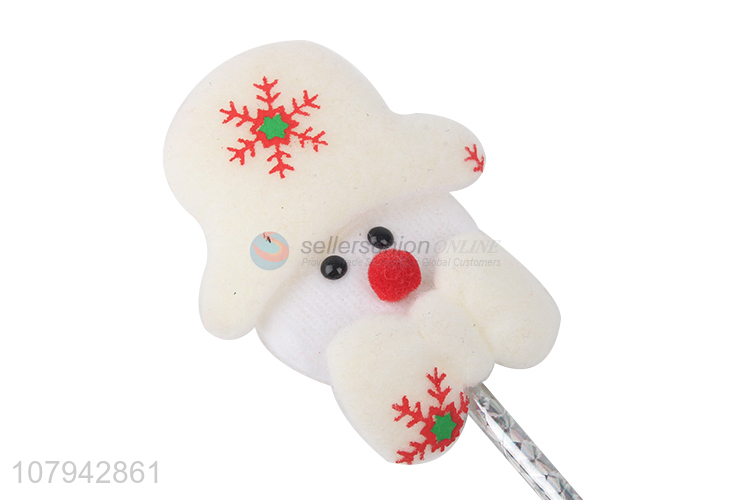 Creative Design Snowman Ballpoint Pen Christmas Gift Ball Pen