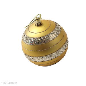 Good Price Golden Christmas Ball Pendant Christmas Tree Decoration Wholesale