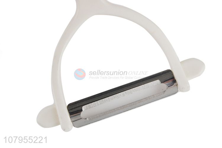 Promotional stainless steel fruit and vegetable peeler with good quality