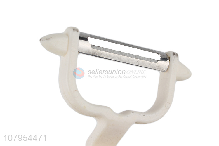 China products stainless steel vegetable fruit peeler with pp handle