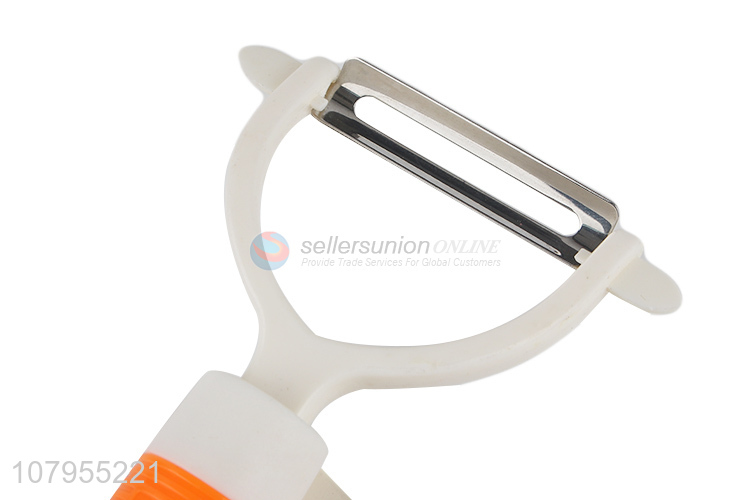 Promotional stainless steel fruit and vegetable peeler with good quality