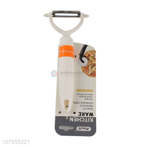 Promotional stainless steel fruit and vegetable peeler with good quality