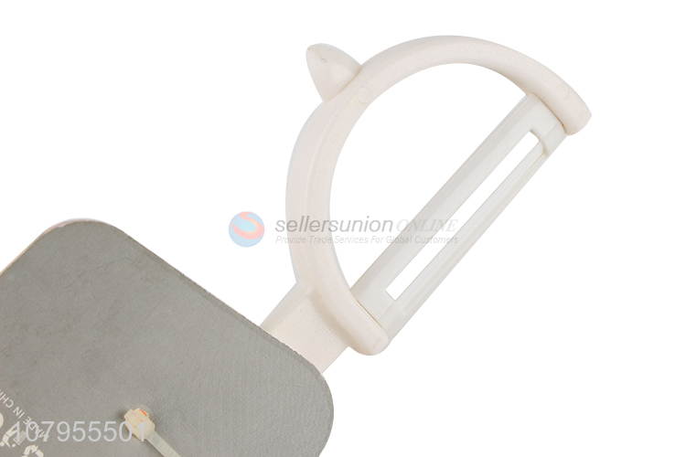 New product plastic handle ceramic vegetable apple potato peeler
