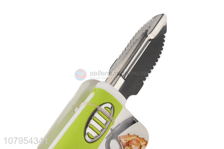 Wholesale multi-function stainless steel fish scale scraper kitchen peeler