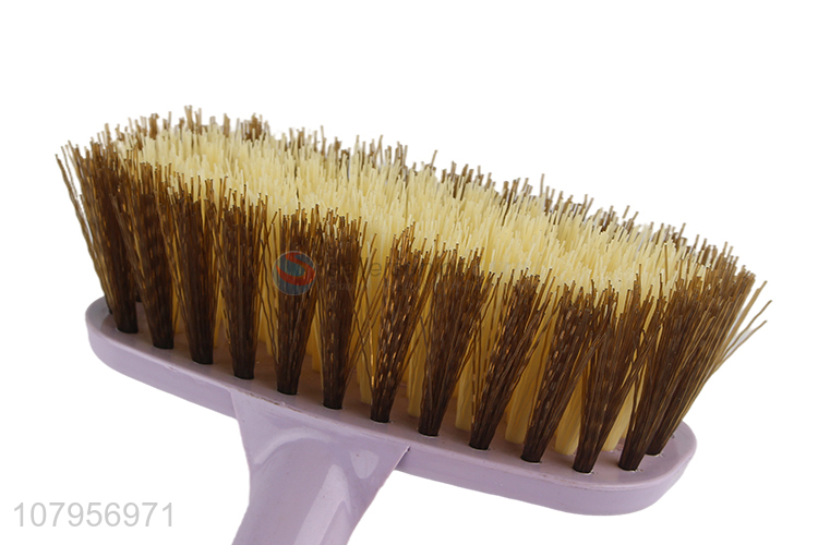Hot popular long handle plastic toilet brush hanging cleaning brush