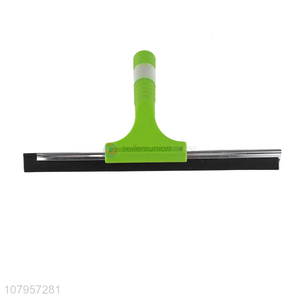Best selling green plastic universal window scraper household cleaning supplies