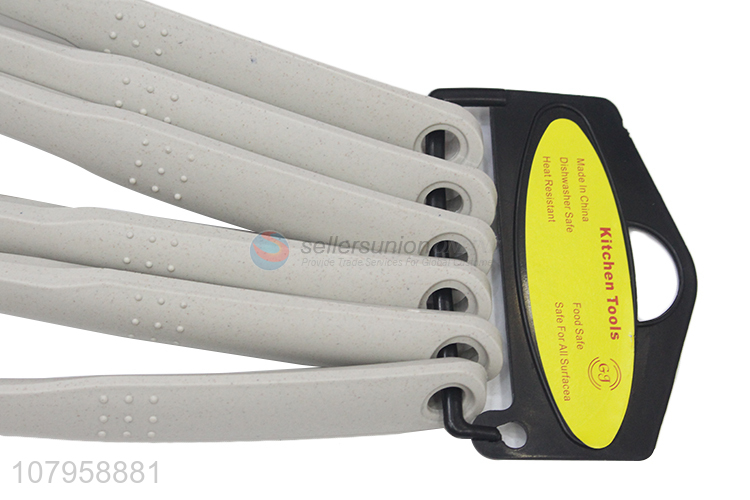 Good Price White Nylon Food Grade Kitchen Spatula Set Wholesale