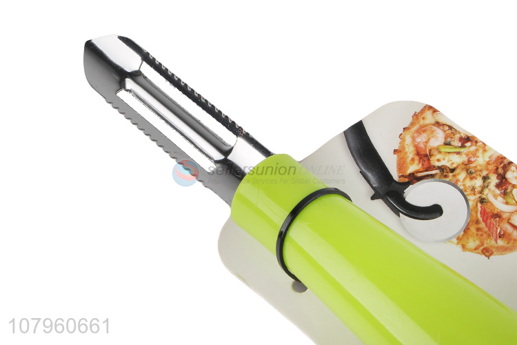 Best Quality Serrated Edge Fruit And Vegetable Peeler Paring Knife