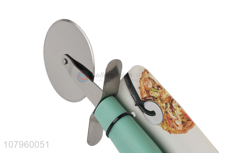 Good Sale Stainless Steel Pizza Cutter Wheel With Plastic Handle