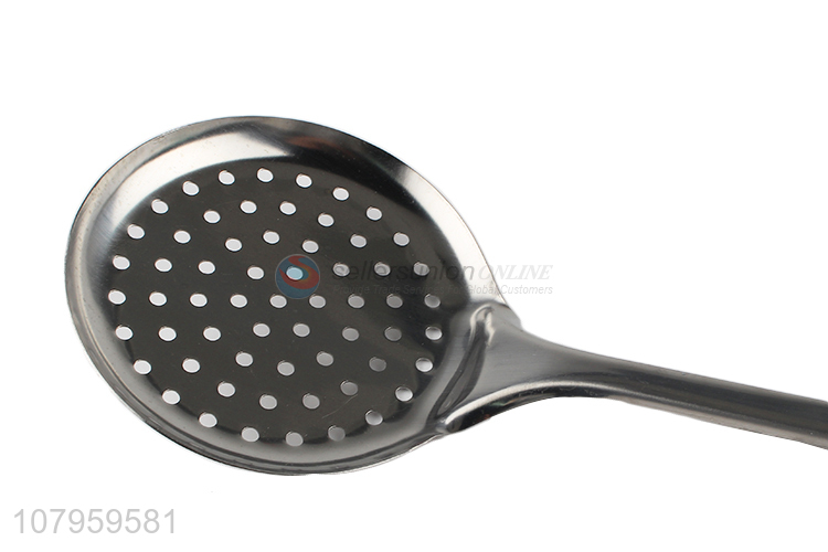 Fashion Stainless Steel Skimmer Slotted Spoon Cooking Colander