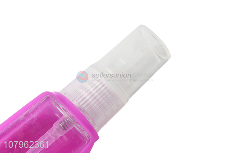 Top product silicone holder hand sanitizer bottle keychain for children
