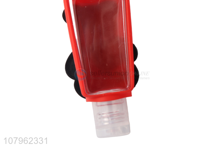 Best selling empty cartoon hand sanitizer bottle holder for backpack