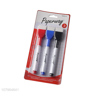 Yiwu wholesale creative marker pen with eraser multifunction maker pen
