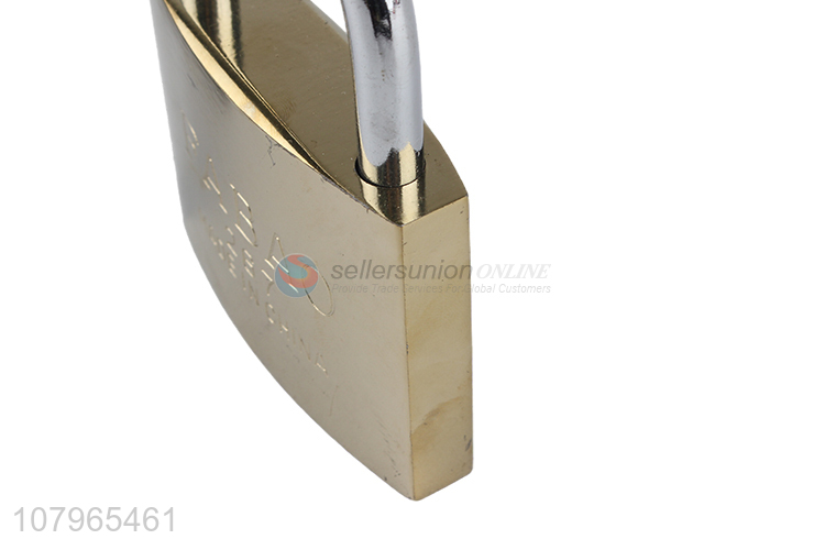 Popular products Titanium gold padlock Iron universal padlock