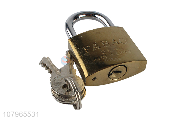 New product iron-gold padlock household universal lock