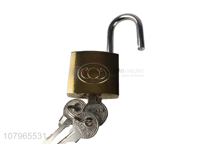 New product iron-gold padlock household universal lock