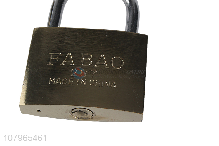 Popular products Titanium gold padlock Iron universal padlock