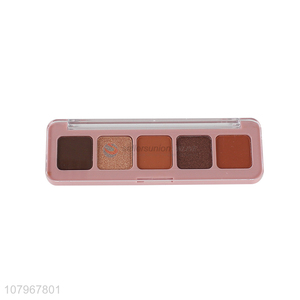 New arrival high quality eyeshadow 5 color makeup cosmetics