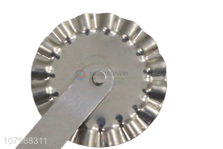 Top Quality Stainless Steel Wavy Edge Pizza Cutter Pizza Wheel