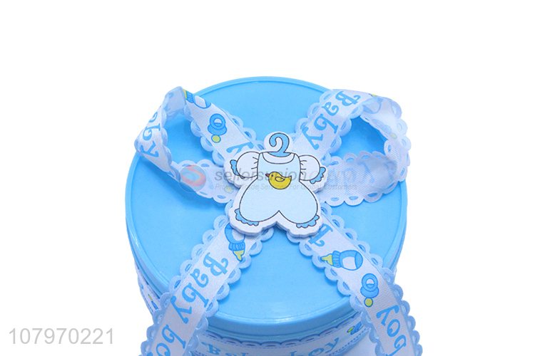 Hot selling round cartoon baby boy jewelry box bracelet holder