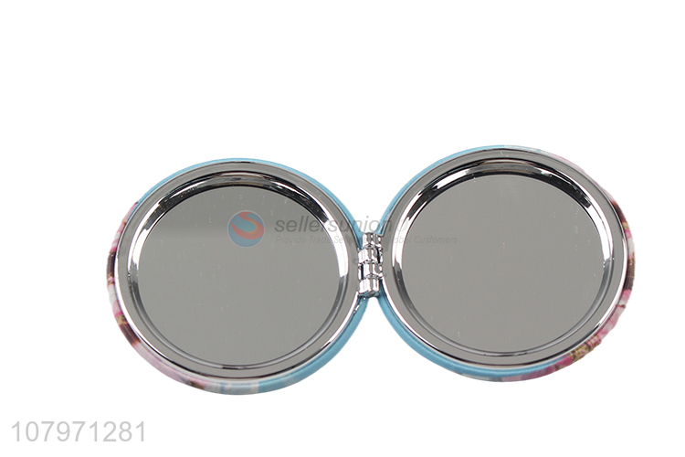 Good Quality Double Sides Round Makeup Mirror Cute Pocket Mirror