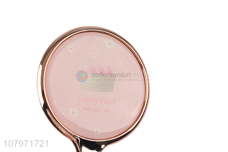 Best Sale Fashion Makeup Mirror Ladies Round Mirror With Handle