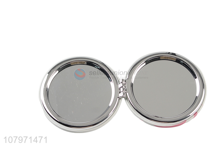 Wholesale Portable Foldable Makeup Mirror Double Sides Round Mirror