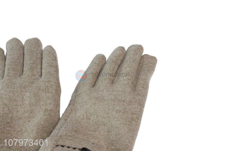 New arrival simple gloves sports gloves autumn for ladies