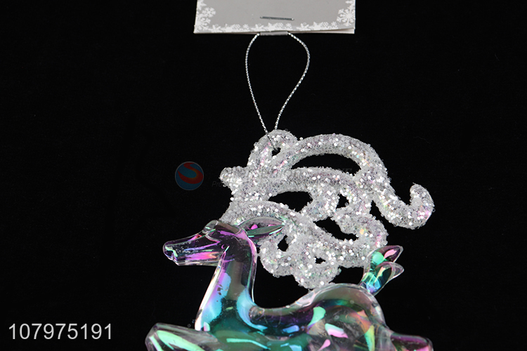 High Quality Plastic Christmas Decoration Hanging Ornament