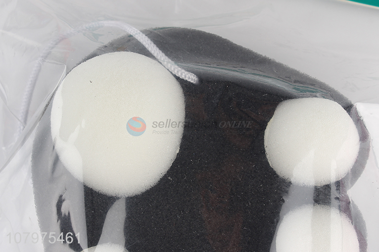 Wholesale cute bear claw shape baby bath sponge bathroom product