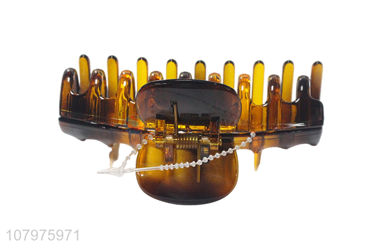 New products plastic strong hold large hair claw clips