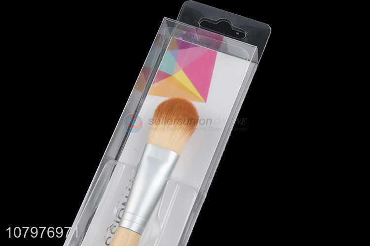 Professional Cosmetic Brush With Bamboo Handle