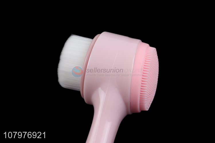 Fashion Style Double-Sided Facial Cleansing Brush For Women