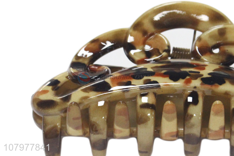 Popular products ladies claw clip plastic portable hair clip for commute