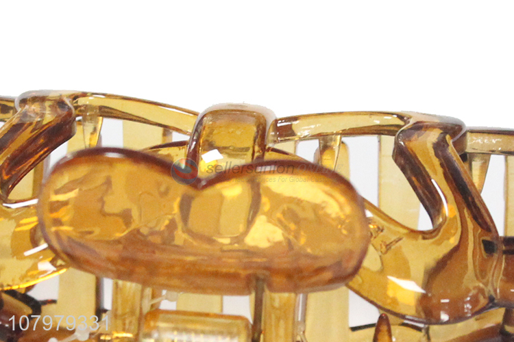 Cool Design Large Plastic Hair Claw Banana Clips For Women