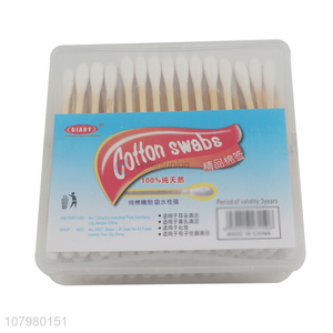 Good price disposable cleaning makeup cotton swabs for sale
